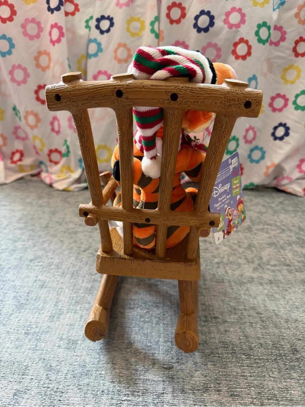 Rocking tigger and roo Christmas decor
